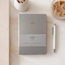 Load image into Gallery viewer, Osprey London Silver Luxury Notebook Journal