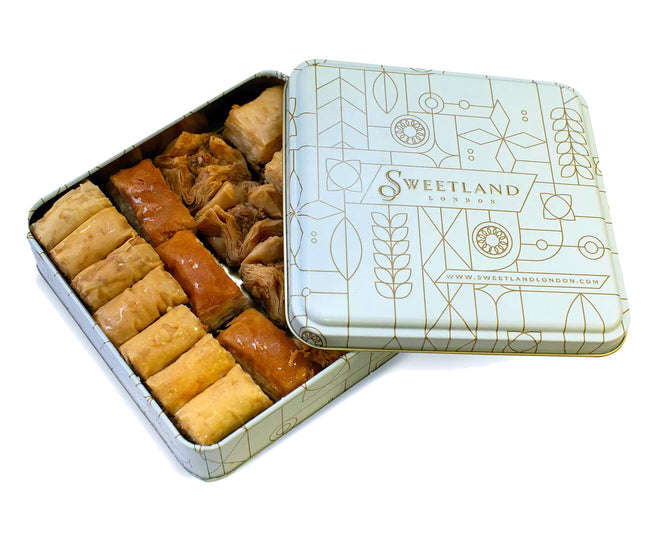 Assorted Baklava Eid Ramadan Tin by Exclusively Luxe