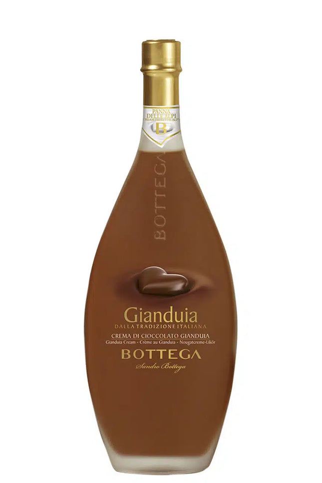 Bottega Gianduia Liqueur 50cl | Chocolate Hazelnut Italian Liqueur Gift