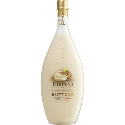 Bottega Tiramisu Liqueur 50cl | Italian Dessert Liqueur
