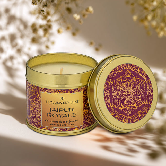Jaipur Royale <br> Luxury Floral Scented Candle