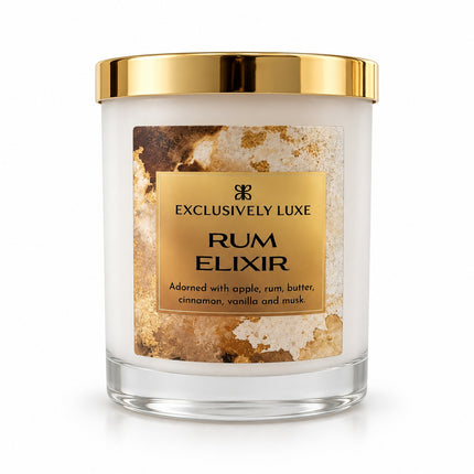 Exclusively Luxe Rum Elixir Scented Candle