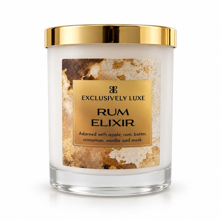 Exclusively Luxe Rum Elixir Scented Candle