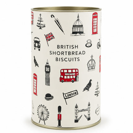 British Shortbread Biscuits — London Icons Tin