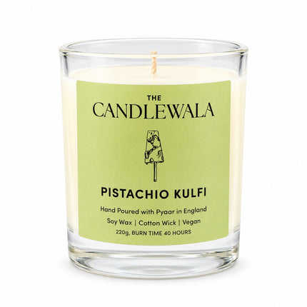 The Candlewala Pistachio Kulfi Candle