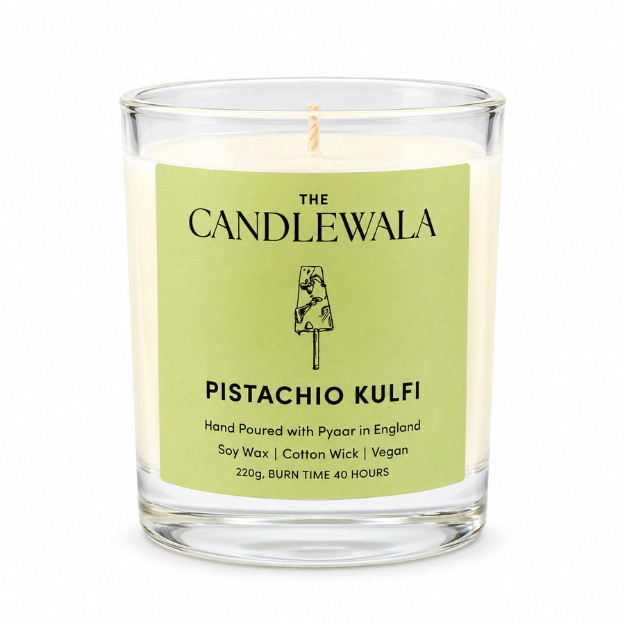 The Candlewala Pistachio Kulfi Candle