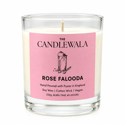 The Candlewala Rose Falooda Candle