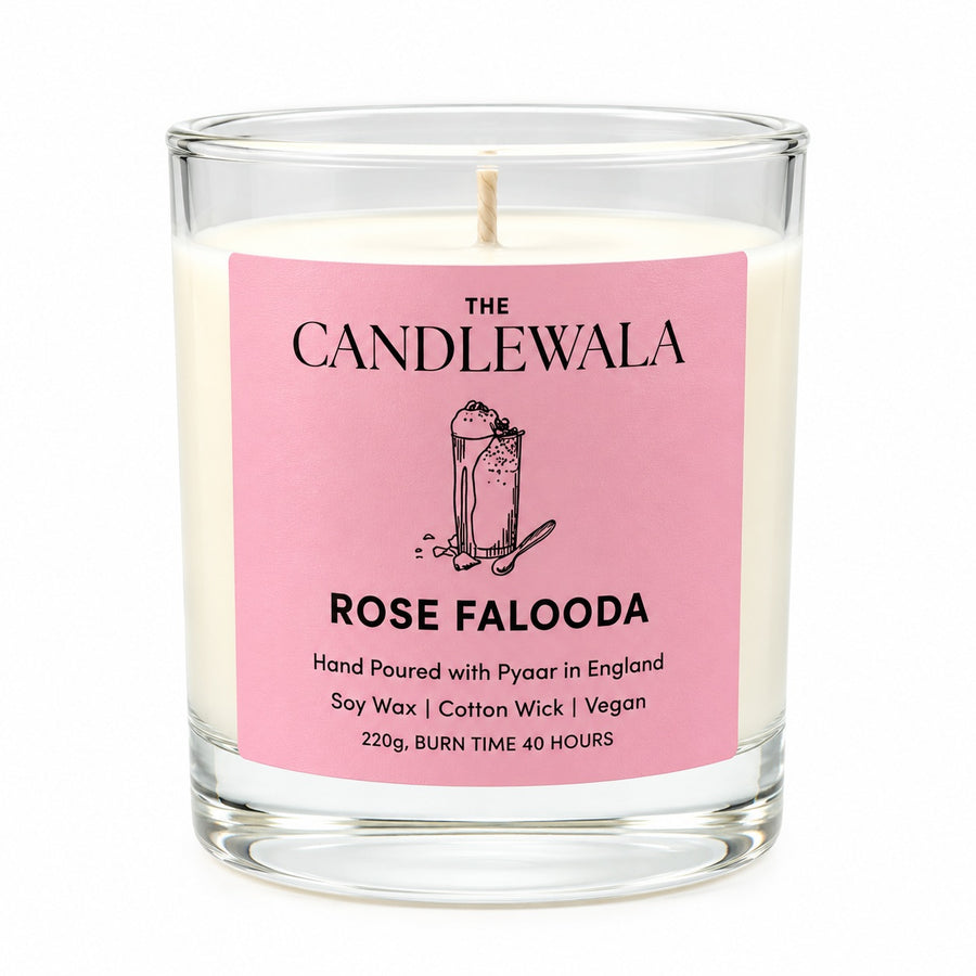 The Candlewala Rose Falooda Candle
