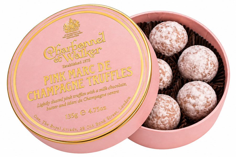 Charbonnel & Walker – Pink Marc de Champagne Chocolate Truffles