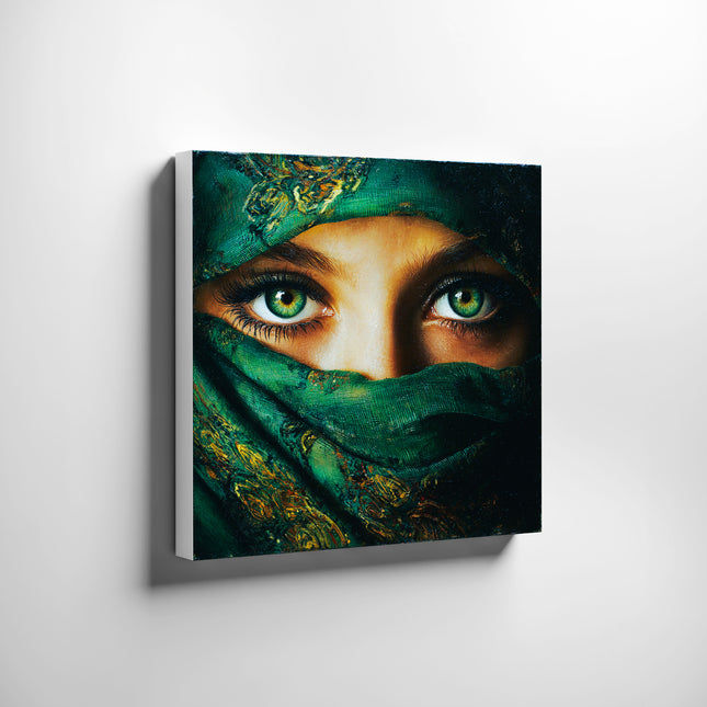 Hayā – A Portrait Of Muslim Feminity - Canvas Art