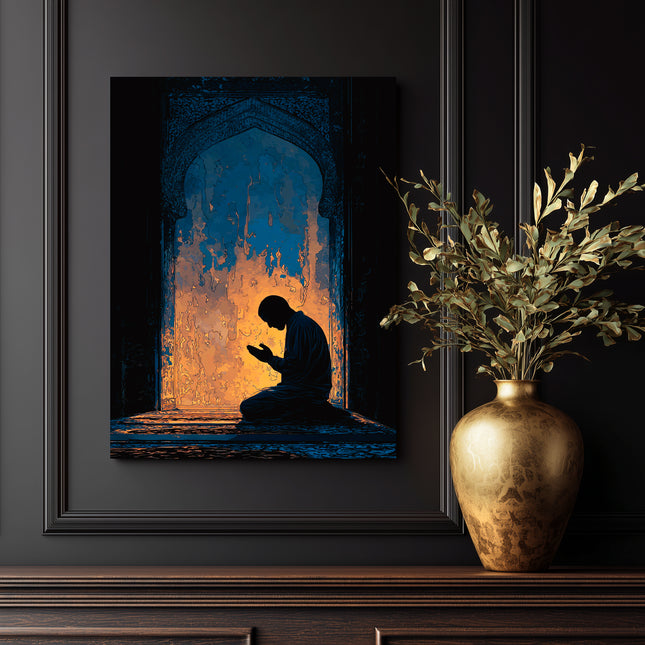 A Moment of Salah – Canvas Art