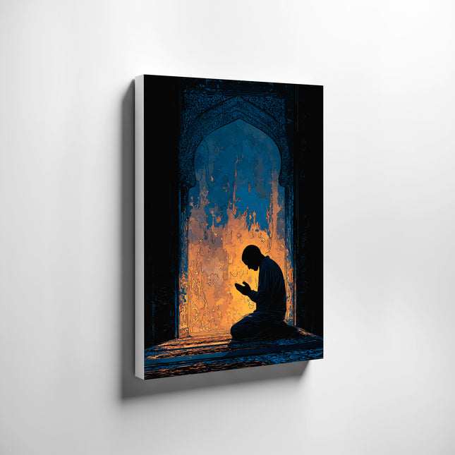 A Moment of Salah – Canvas Art