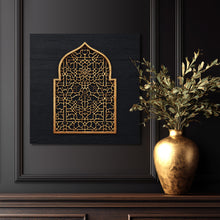 Load image into Gallery viewer, Golden Mosque Sanctuary – Canvas Art
