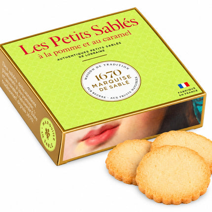 La Sablésienne – Apple & Caramel Biscuits– 100g