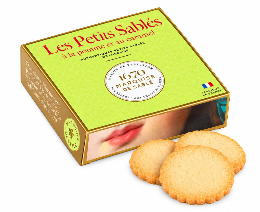 La Sablésienne – Apple & Caramel Biscuits– 100g