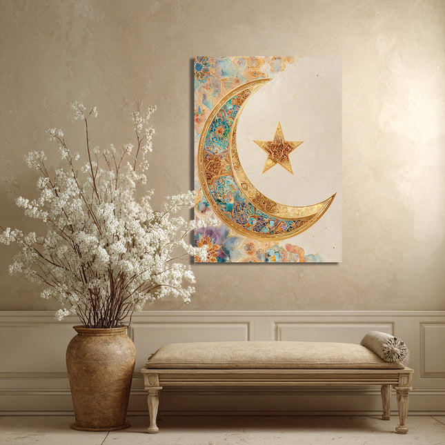 Serenity in Gold - Canvas Art