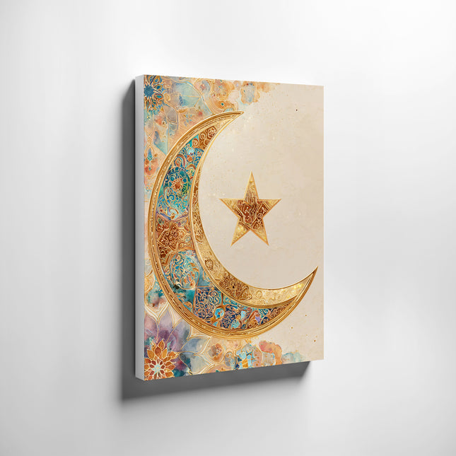 Serenity in Gold - Canvas Art
