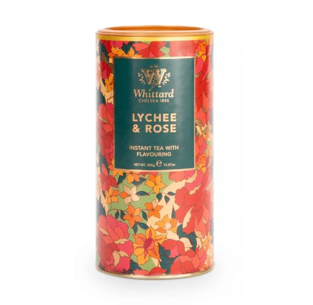 Whittard Lychee & Rose Instant Tea (450g)