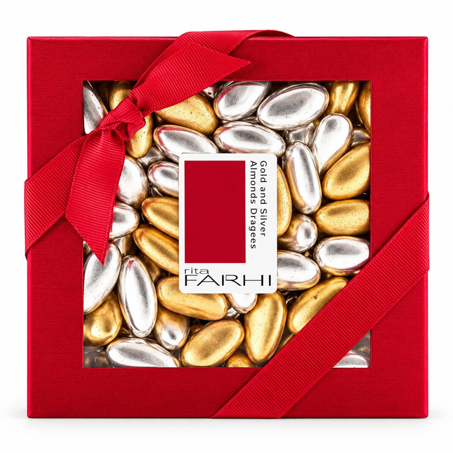 Rita Farhi – Silver Almond Dragees
