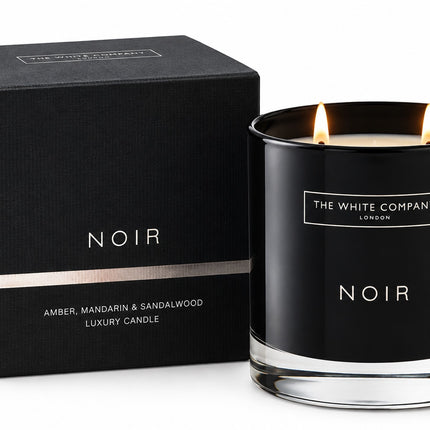 The White Company – Noir 2 Wick Candle