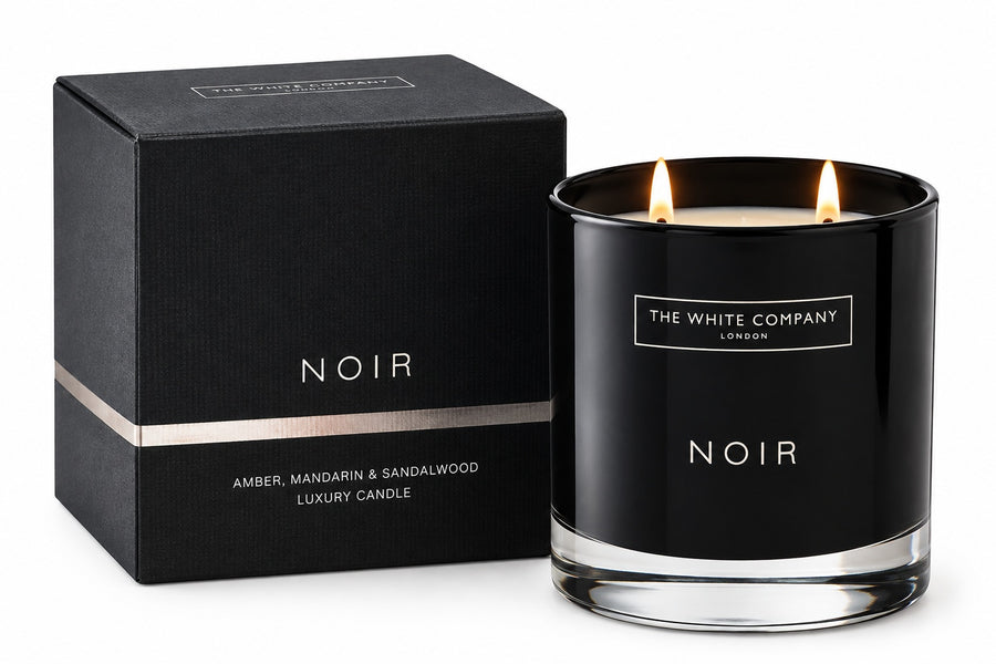 The White Company – Noir 2 Wick Candle