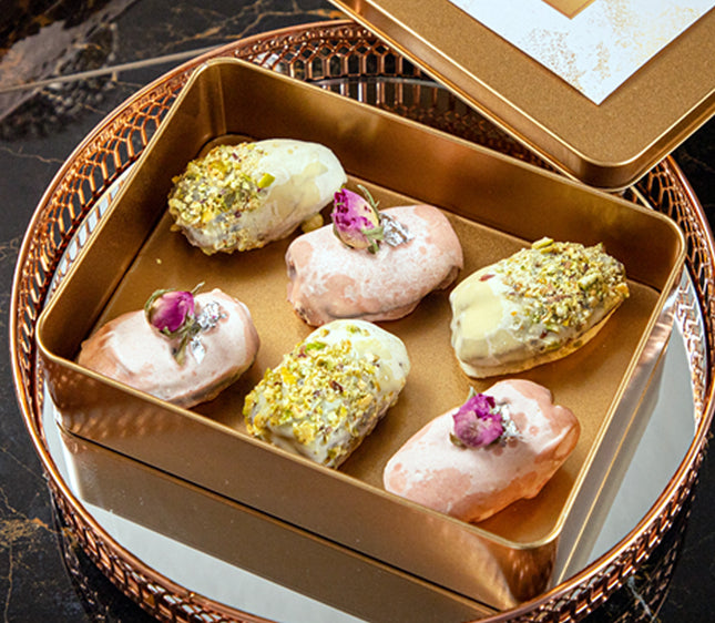 Chocolate Ramadan Mejdoul Dates  by Exclusively Luxe